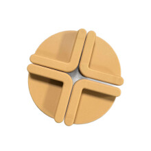 Nonslip Silicone Pads For Cutting Boards Dishwasher Safe-Brown