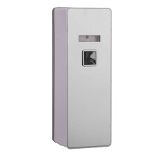LCD Automatic Aerosol Dispenser Hotel Timed Remote Control Fragrance Sprayer Perfume Induction Machine Silver