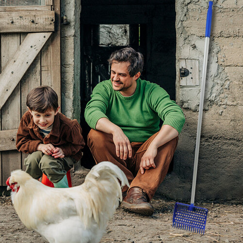 Aluminum Detachable Chicken Manures Shovel Features Multipurpose 1