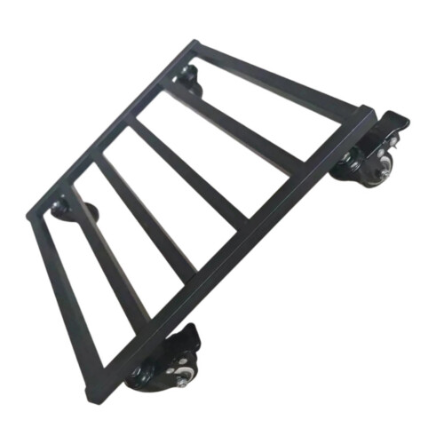 Sturdy Mobile Trolley Base With 360 Rotating Casters Carbon-40