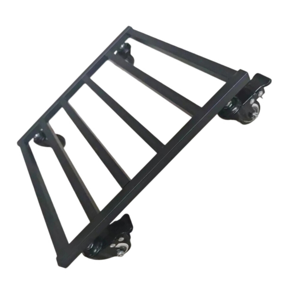 Sturdy Mobile Trolley Base With 360 Rotating Casters Carbon-40 7696001015483