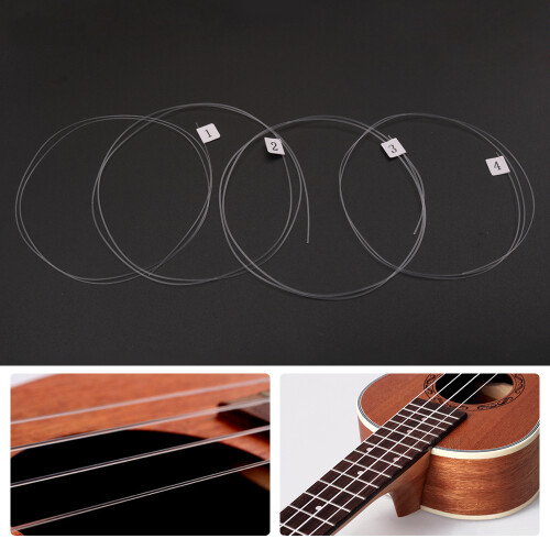 4 stücke Ukulele Ukulele Uke String Carbon Faser 1