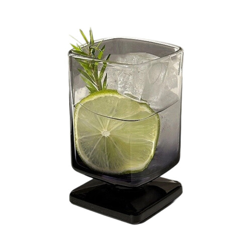 Bubble water cup, iced coffee cup-Black