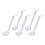 5Pcs Clear Plastic Gravy Ladles Multipurpose Kitchen Utensils-S 1