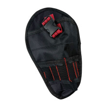 Compact Drill Holsters Tool Bag Small for-TZ193 black red line