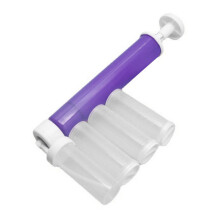 Conjunto para decoração de cupcakes com aerógrafo manual, ferramentas para decoração de bolos para efeitos de pulverização em confeitaria