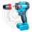 Electric Drill Angles Grinder 21V Battery Builtin LED Light 6