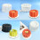 Silicone Mousse Cake Molds Flower Petal Shape Chocolate-White 4