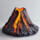 Professional Dessert Mold Realistic Lavas Volcano Structure Food 2