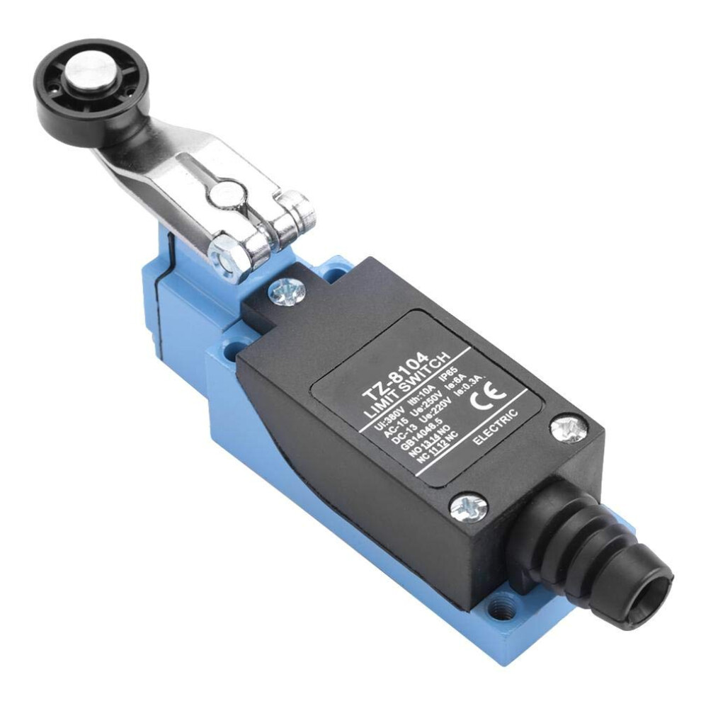 Precision Engineering Tz-8104 Limit Switch With Adjustable Roller Lever Arm And Spdt Contact Configuration, Auto Reset Momentary For Industrial Machin 9198585910973
