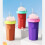 Travel Friendly Iced Drink Maker Squeezable Cup With-Purple 7