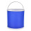 Faltbarer Wassereimer, Oxford-Stoff, 9 l, 1