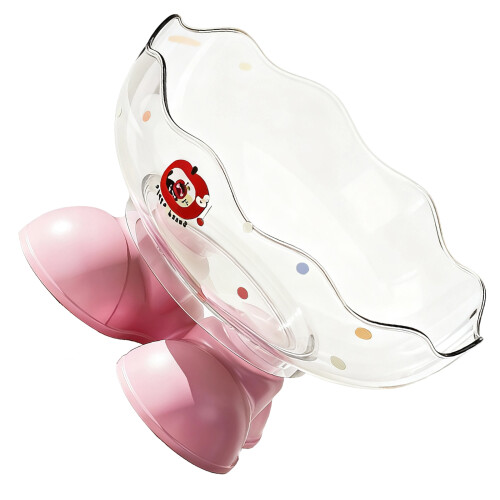 Snackschale, Weihnachtsdekoration, großes-  Rosa