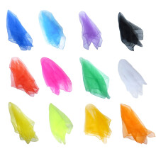 12 Juggling Set Juggling (Dance) Scarves .40cmx40 cm, Scarves for Small People 12 Mixed