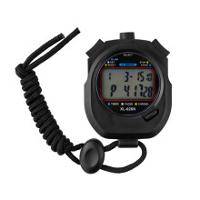 Water Resistant Sports Stopwatches Two Row Digital Display 10