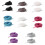 Metallic Color Shoelace Flat Polyester Shoe Lace-Silver 110CM 2