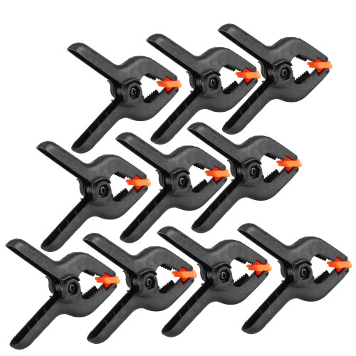 Grampos de marcenaria para projetos de bricolagem, grampos de mola multifuncionais de 7,6 cm (3 polegadas) para serviço pesado. 1