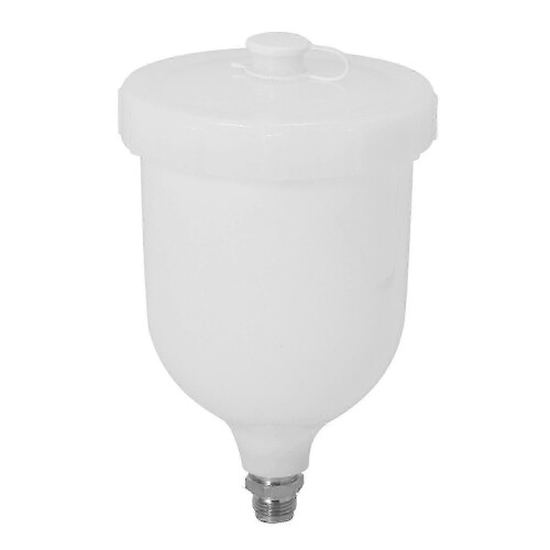Replacement cup for Devilbiss spray gun - 600ml pot for GTI & Tekna Pro