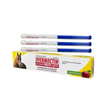 Apple flavored horse cream, mild formula, deworming, regulating balance, non-irritating, special care horse cream, 3 pieces