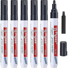 Grout pen for walls, floors and tiles - Repairs and renews the grout (black)