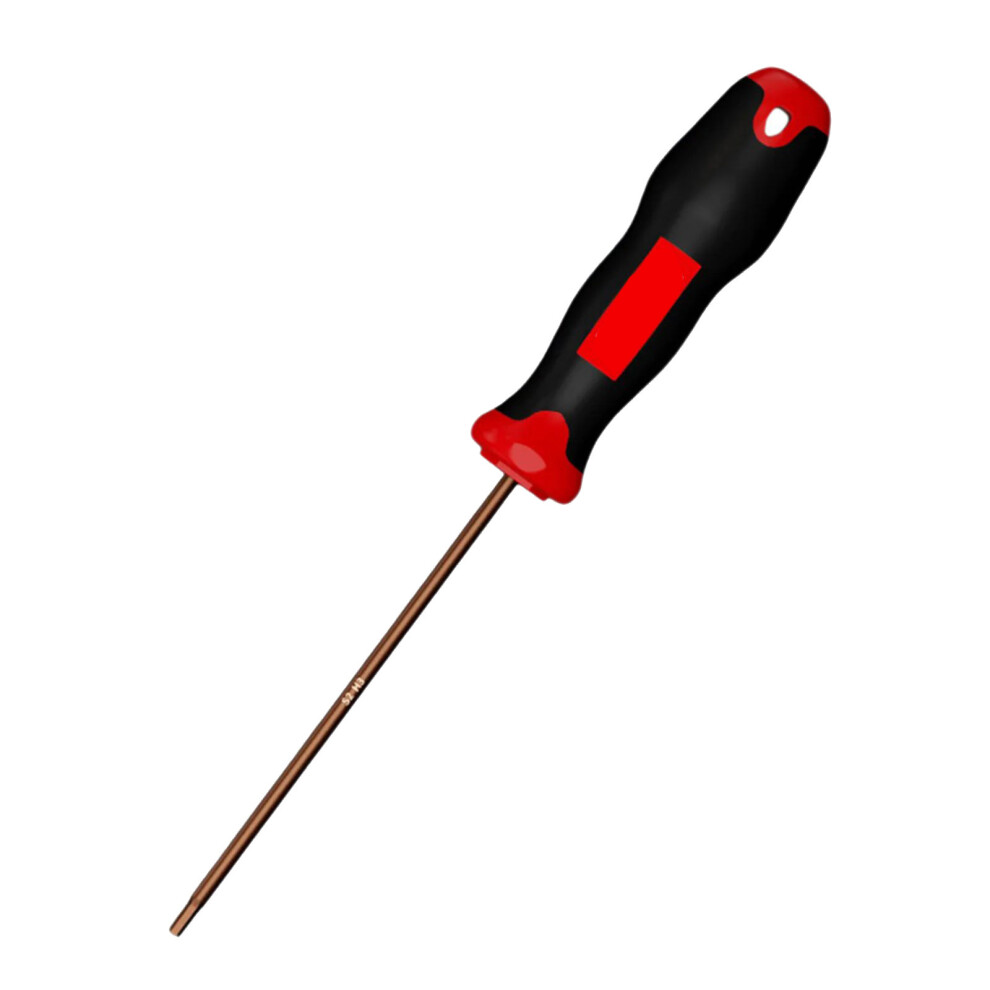 Nonslip Grip Magnetic Feature Hexagonal Screwdriver-H4x100mm 7754000927319