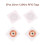5pcs 25mm 125Khz RFID Tags TK4100 Writable Stickers Proximity C 1
