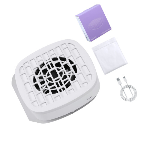 Professional Nail Station Dust Collector Lightweight ABS-White