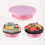 Plastic Cake Decorating Turntable for Pastry Rotating-White 7