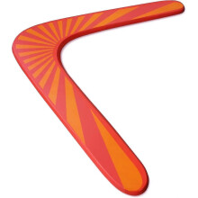 Outdoor Boomerang, Wooden Boomerang, Boomerang For Games Outdoor Sport Flying Boomerang (orange)