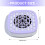 Dust Free Nail Art Tool Abs Material Quiet Operation-Purple 3