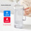 2000ml Large Capacity Water Jugs with Handle Refrigerator-Black 5
