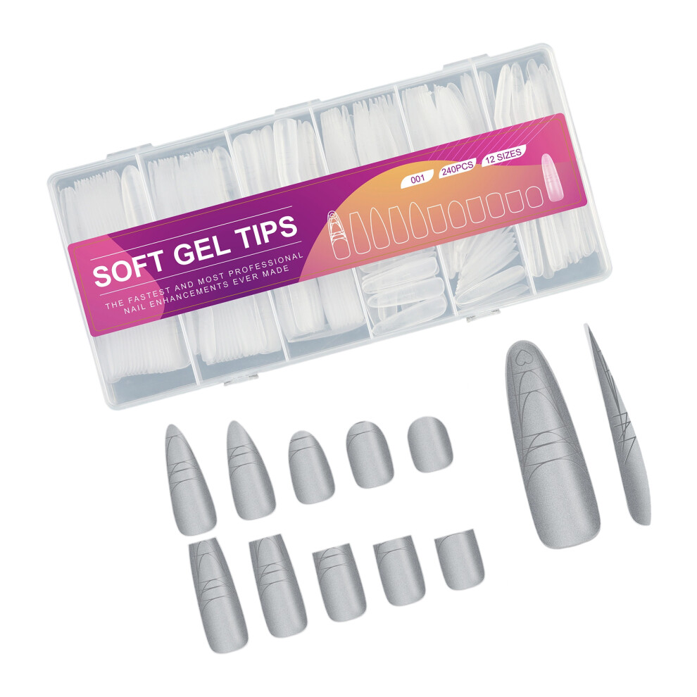 Reusable Press On Nail Tips No Sanding Required Flexible for-01
