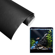 Aquarium Sticker Background, Aquarium Wallpaper Decorations 30x200CM black