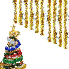 Criador de atmosfera festiva para decoração de interiores, árvore de Natal dobrável com arame metálico, fácil de montar e guardar, cores