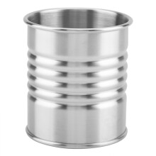Stilvoller Snackbehälter, ideal zum Teilen von Pommes frites, aus sicherem, ungiftigem Edelstahl, geeignet für Gastronomie und Haushalt, robust und