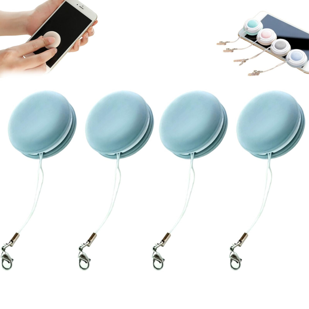 Blue Screen And Eyeglass Brush Cleaner 4 Pieces For Eyeglasses Camera Lens Cleaning And Mobile Phone Screens