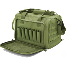 Range bag, tactical pistol bag, shooting range bag, tactical bag, gun bag for hunting and shooting range activities outdoors