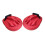Pair Target Boxing Paddle Hand Feet Arc Target Taekwondo Training Equipment 1