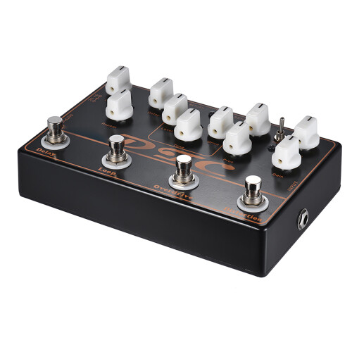 MOSKYAudio DTC 4-in-1-Effektpedal für E-Gitarre, 2