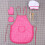 Grembiule e cappello da chef per bambini, set da pasticceria completo per piccoli chef creativi. 2