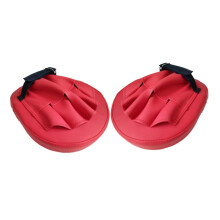 Kickboxing Training Curved Kickpads Thai Pads Red
