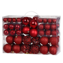 Bolas de Natal Mágicas e Artísticas para Árvore de Natal, Seguras para Crianças, Idosos e Animais de Estimação, Decorações Inquebráveis (100