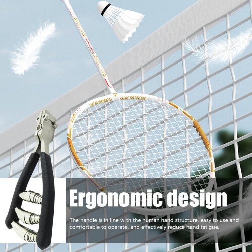 Badminton racket threader, tennis racket stringing tool, stainless steel pliers, spring tensioning tool 2