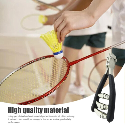 Badminton racket threader, tennis racket stringing tool, stainless steel pliers, spring tensioning tool 1
