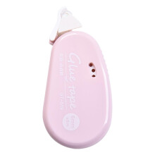 Glue Roller Double Roller Craft Glue Tool Adhesive Applicator for Scrapbook, Decorative Tape Roller, Projects and Pink