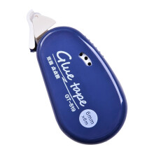 Adhesive Applicator for Scrapbooking  Double Tape Roller with Ergonomic Handle  Ideal Glue Runner blue