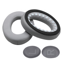 Coussinets d'oreille pour écouteurs, régulateur de-Gris