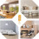 Κάλτσες για τα πόδια των Chic Furniture, Προστατευτικά δαπέδου ποδιών καρέκλας γενικής 5