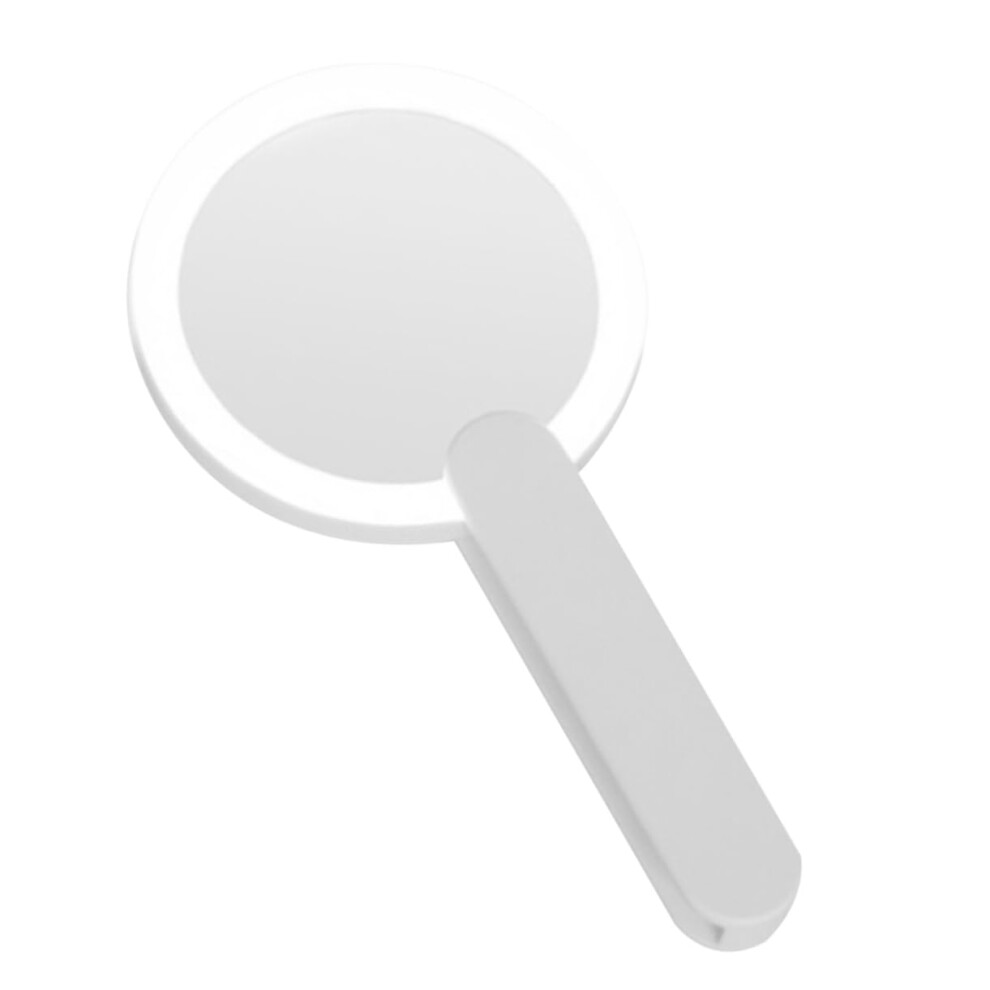 Light Handheld Makeup Mirror Round Compact With For Cosmetics Outdoor
