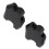 2PCS Lenker Riser Clamp Aluminium Legierung Ersatz 2